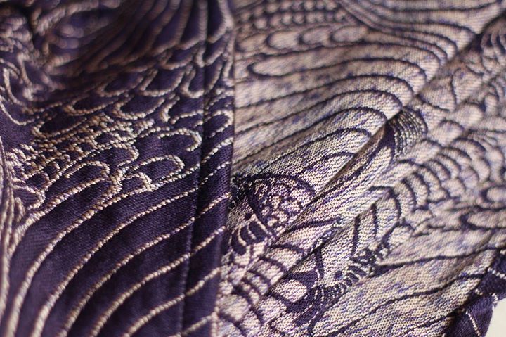 Linuschka Owls Jasmin Wrap (japanese silk) Image