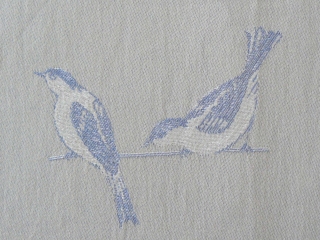 Tragetuch Didymos birdies Vogel Blue  Image