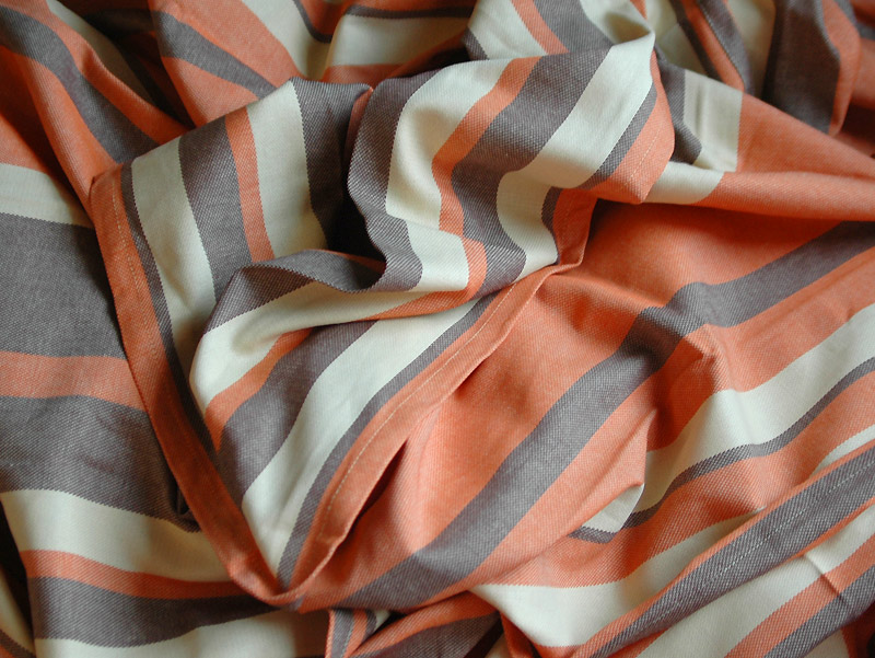 Estetica small stripe Терракота мелкие полосы Wrap  Image