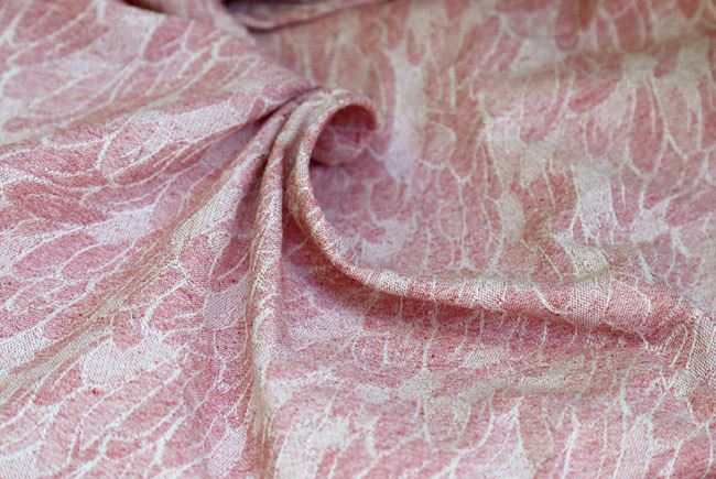 Solnce Angel Wing Dusty Pink Wrap (bourette silk) Image