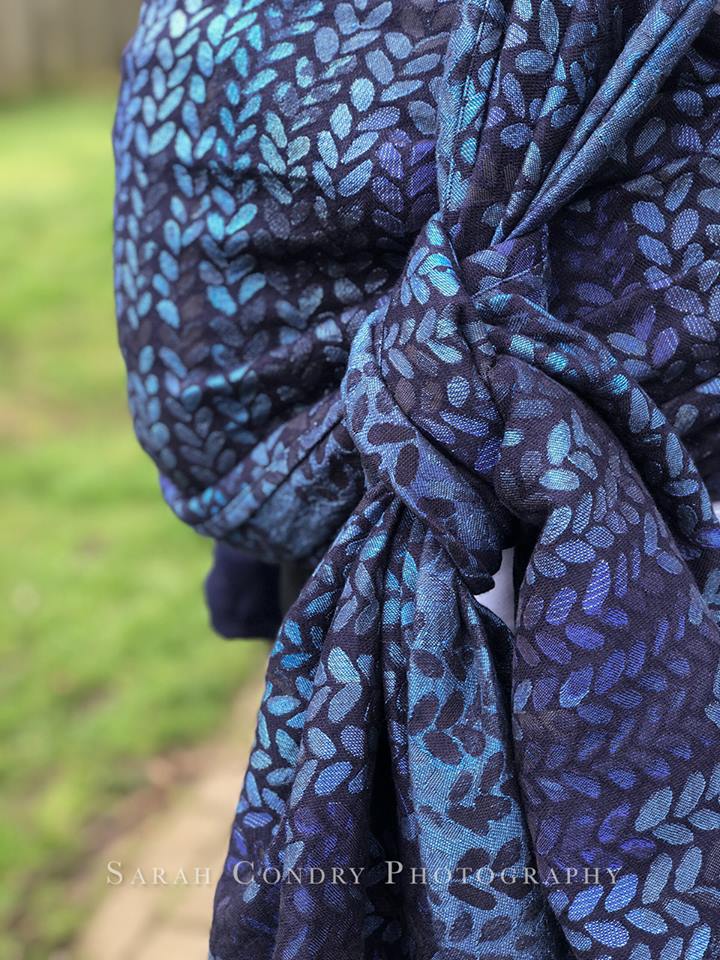Woven Wings Knitwear Heart of the Ocean Wrap (linen, merino, silk) Image