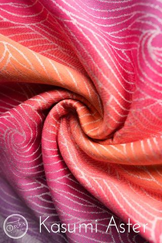 Oscha Kasumi Aster  Wrap (wild silk) Image