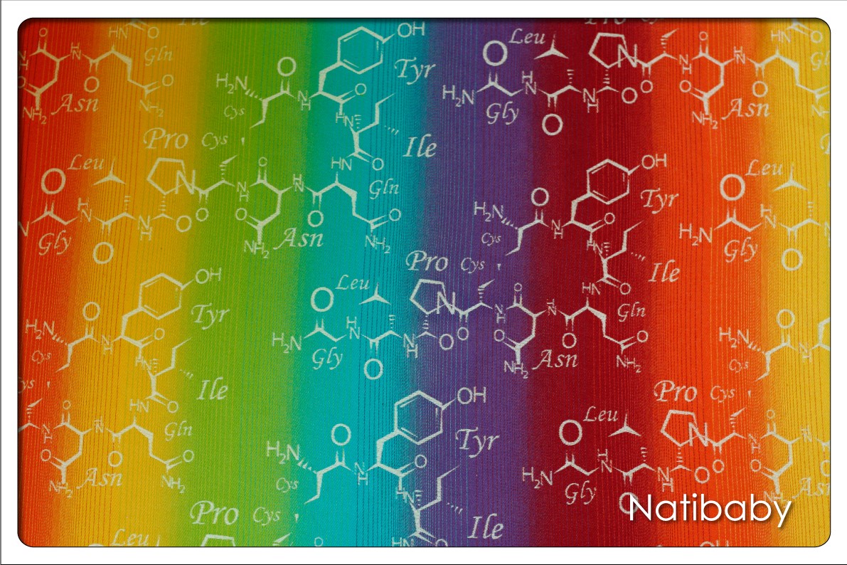 Tragetuch Natibaby Oxytocin Rainbow II  Image