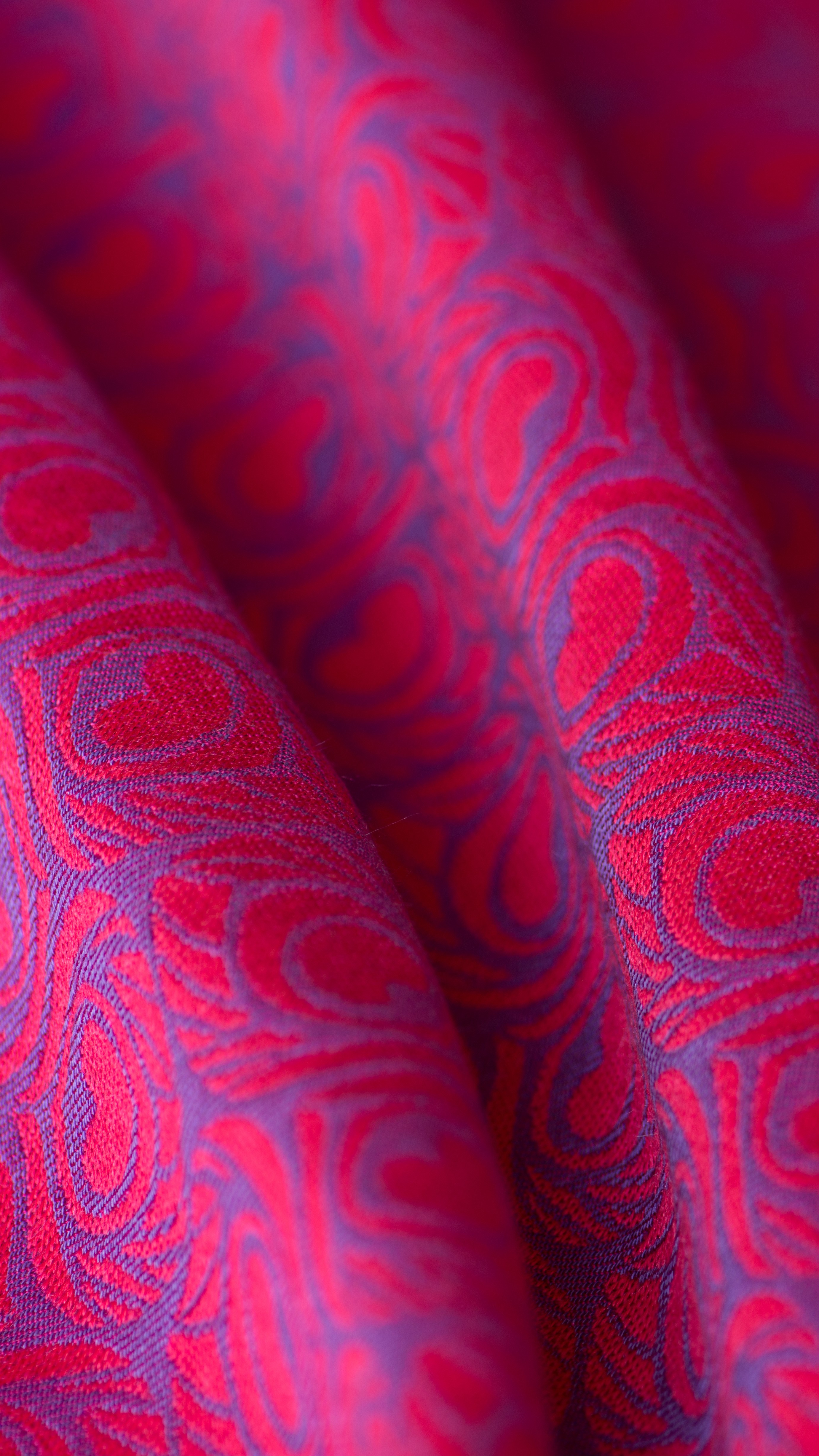Artipoppe Argus Red Is A Rose Wrap (linen, merino, silk) Image
