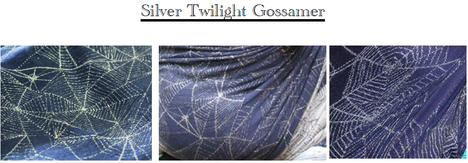 Tragetuch Firespiral Slings Silver twilight gossamer  Image