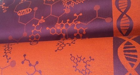 Shire Slings Molecule Love Geek in Autumn and Elderberry Wrap  Image