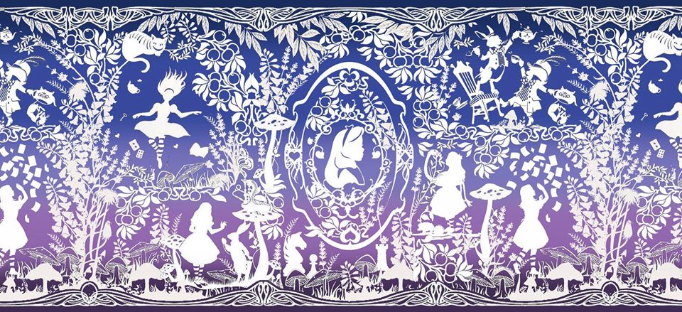 Mokosh-wrap Alice in Wonderland Wrap (tussah) Image