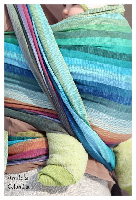 Girasol stripe Amitola Columbia Wrap  Image