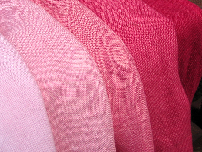 Oscha Gradation Dyed Grad Blush Wrap (linen) Image