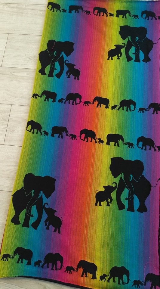 Lenny Lamb Unconditional Love Rainbow Wrap  Image