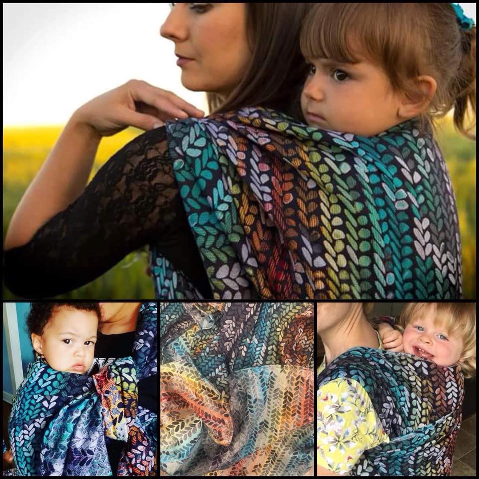 Woven Wings Knitwear Moonlit Lilypad 2 Wrap (merino) Image