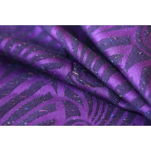 Yaro Slings Yaro Dandy Purple Black Confetti  Wrap (tencel, silk) Image