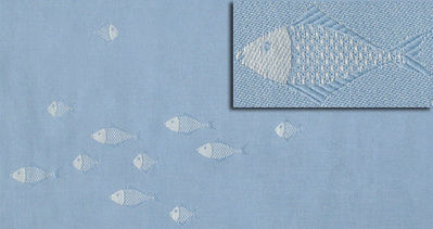 Didymos fishes Fische Hellblau Wrap  Image