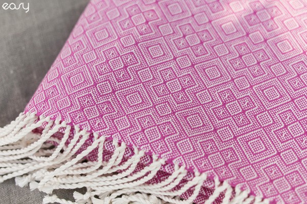 Easysling Ariadne's thread Rose valley Wrap (merino, silk, cashmere) Image