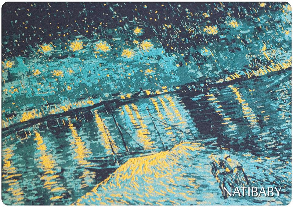 Tragetuch Natibaby Starry Night over the Rhone  Image