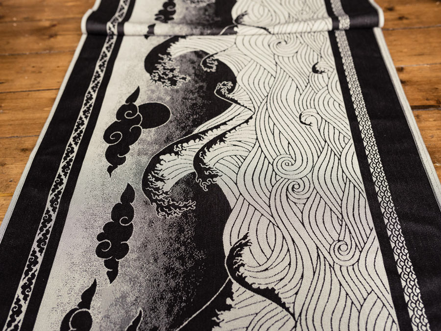 Oscha Okinami Midnight Wrap (silk, seacell) Image