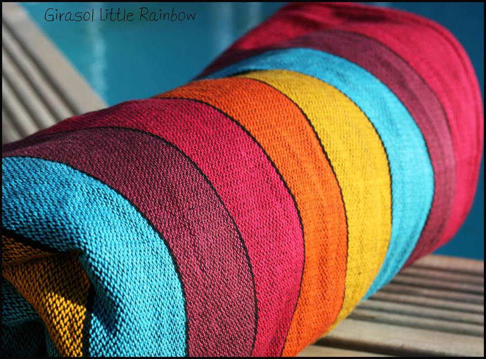 Tragetuch Girasol stripe Little Rainbow  Image