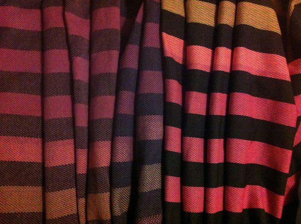 LUZ Handwovens stripe Cheshire Wrap  Image