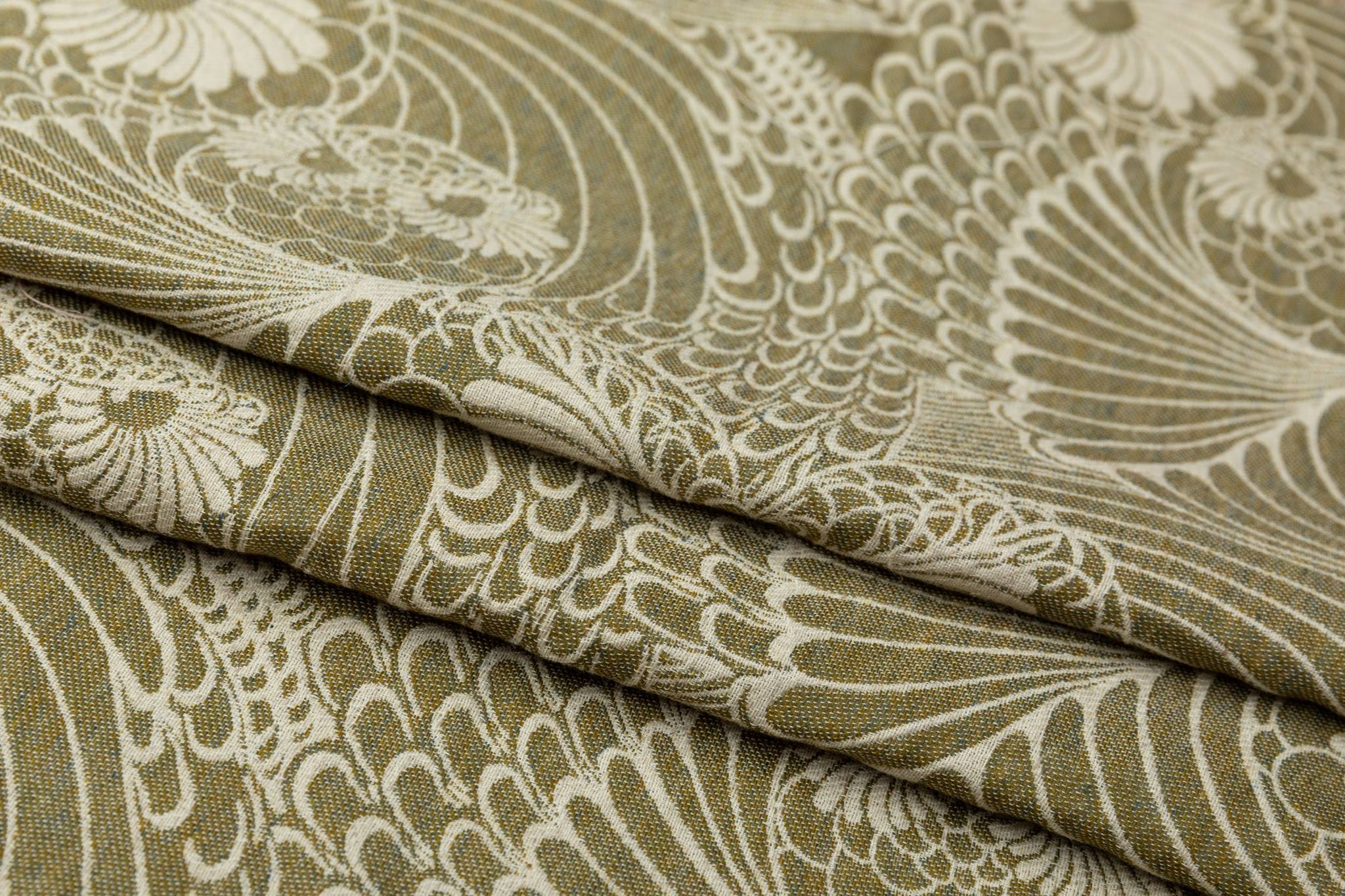 Linuschka Owls The Autumn Song Wrap (wool, linen, silk, cashmere) Image