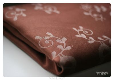 Natibaby Fabula Hungarica with linen brown Wrap (linen) Image