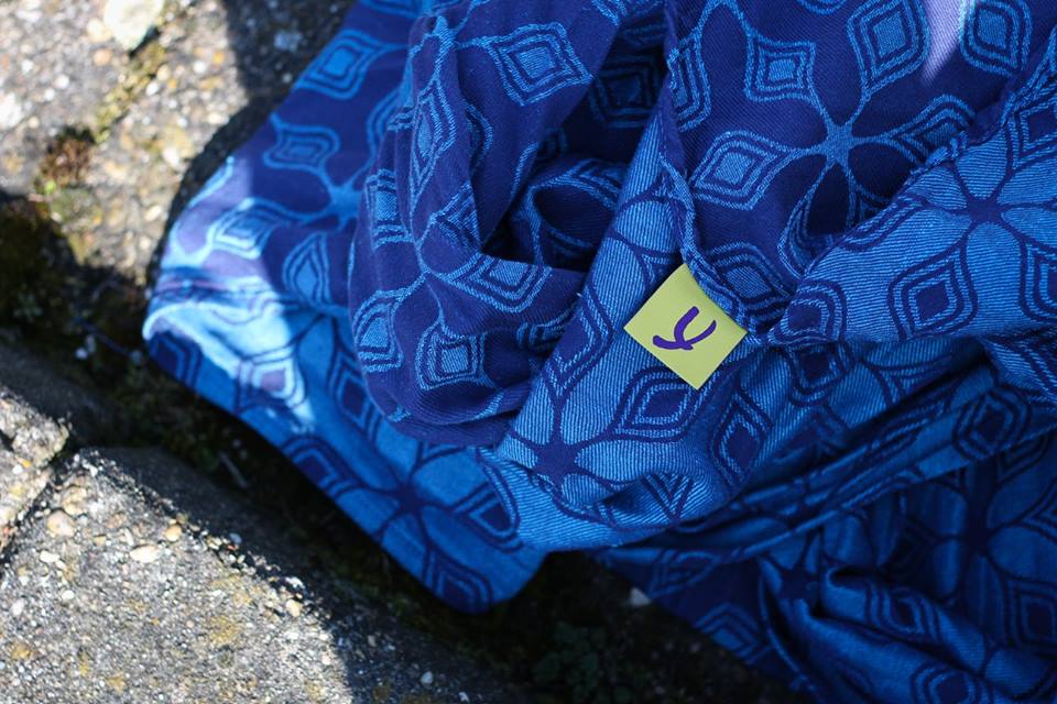 Yaro Slings Atomium Navy Blue Wrap (linen) Image