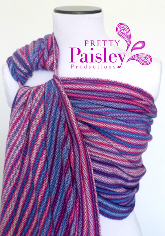 Pretty Paisley Production small stripe Weston Wrap  Image
