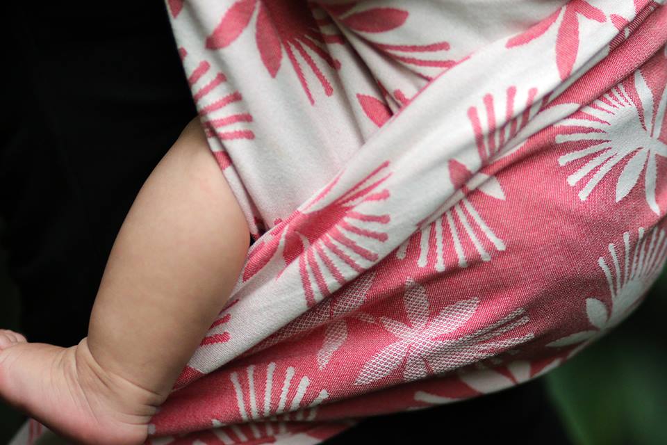 Aroha Pohutukawa Rhubarb Jam Wrap (tencel) Image