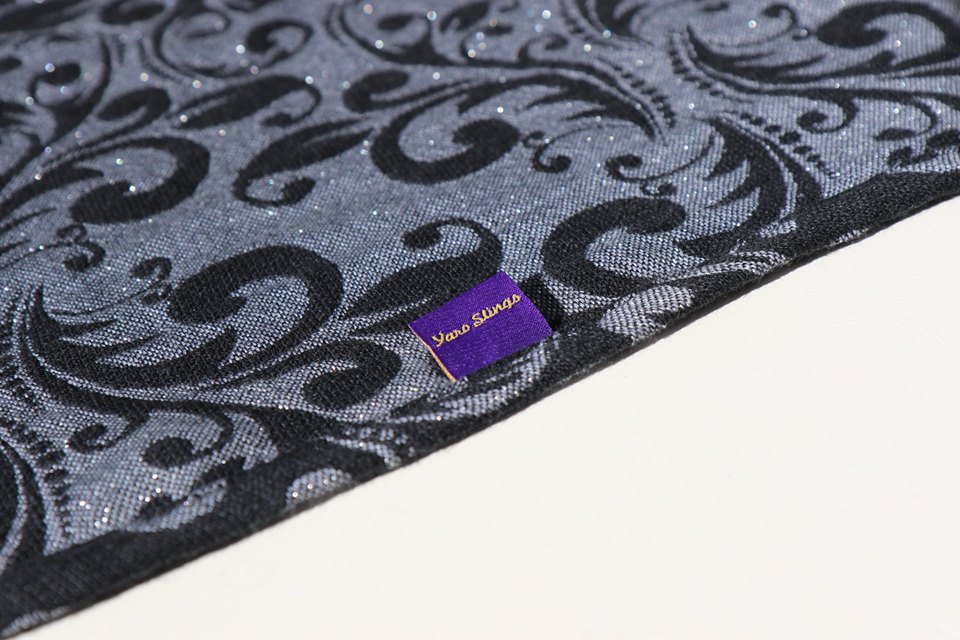 Yaro Slings Elegantia Frost Glam Second Choice Wrap (tencel, linen, glitter) Image