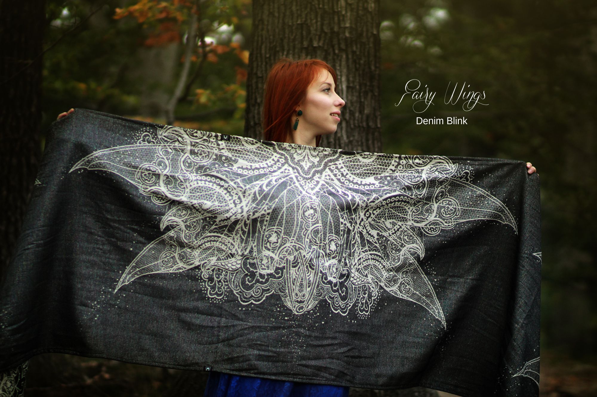 Luluna Slings Fairy Wings Denim Blink  Wrap  Image