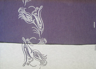 Tragetuch Didymos lilies Lilien Violet  Image
