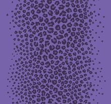 Natibaby Leopard violet/black Wrap (linen) Image