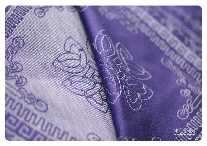 Natibaby Eistir Violet Wrap (linen) Image