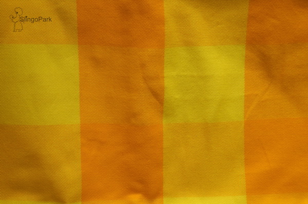 Tragetuch Bebina checkered Bebina Karo Gelb-orange  Image