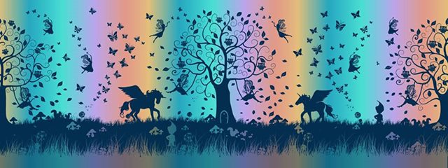 Tragetuch Natibaby Magical Unicorn Unicorn Rainbow  Image