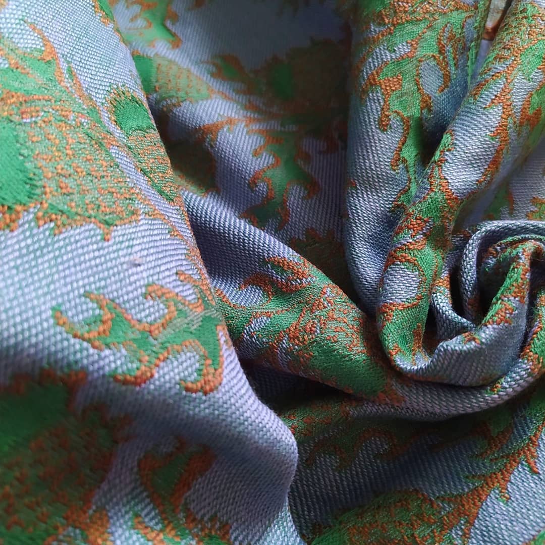 Mokosh-wrap Thistle Oseniny Wrap (merino, silk, cashmere) Image