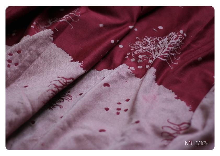 Natibaby Linden Crimson Wrap (silk) Image