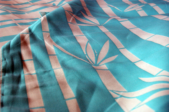 Poppybaby Bamboo turquoise-natur Wrap  Image