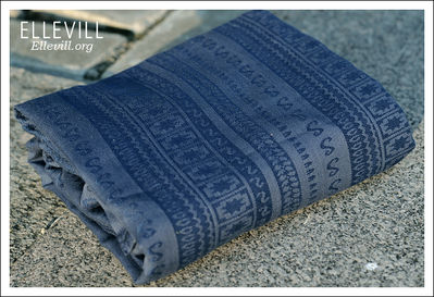 Ellevill Caelum Zara Blue Wrap (silk) Image