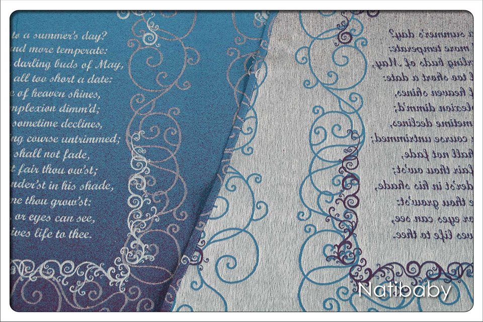 Natibaby Sonnet Shakespeare Wrap (linen) Image