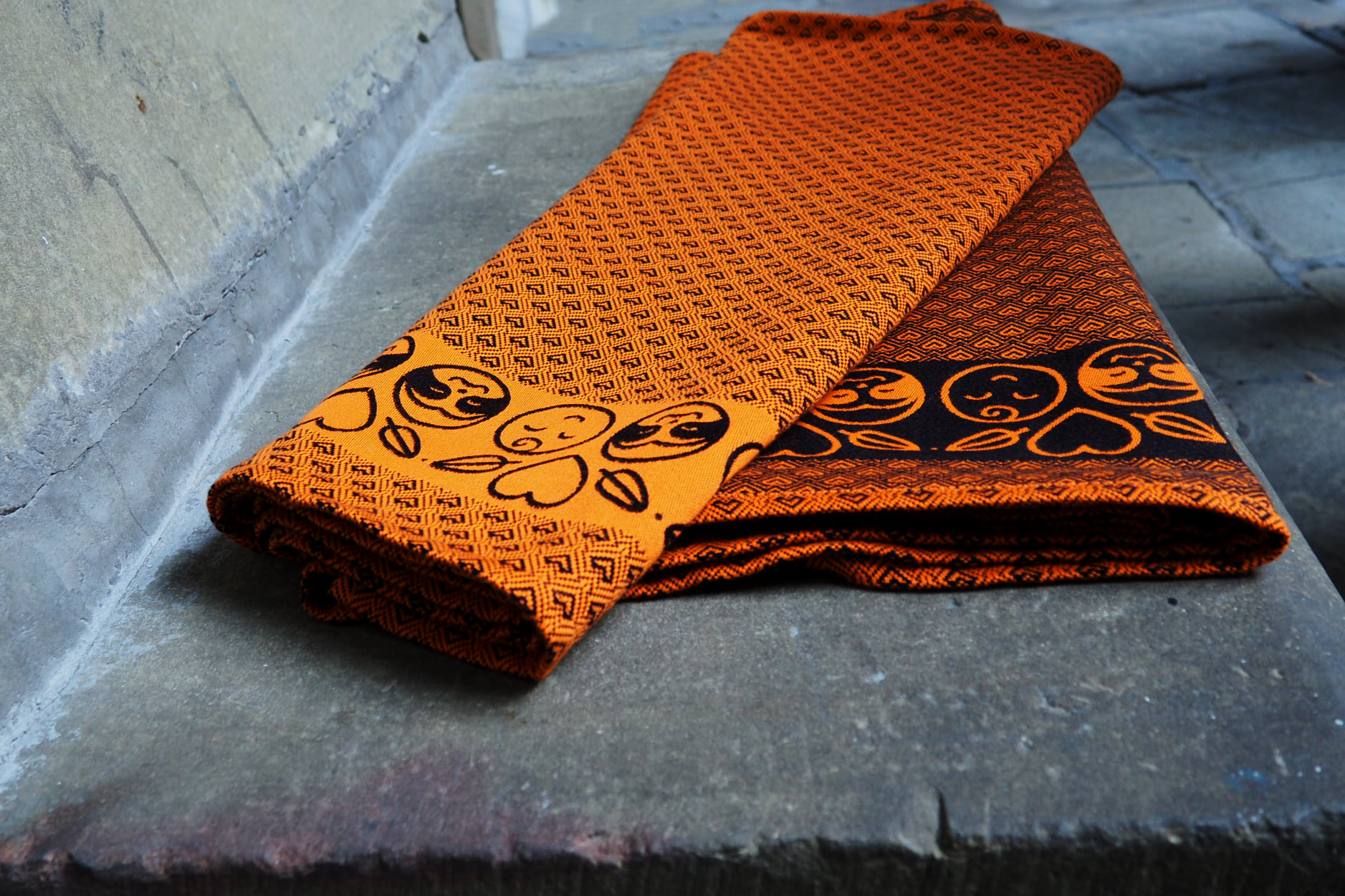 Sari sling Soft Touch Orange   Image