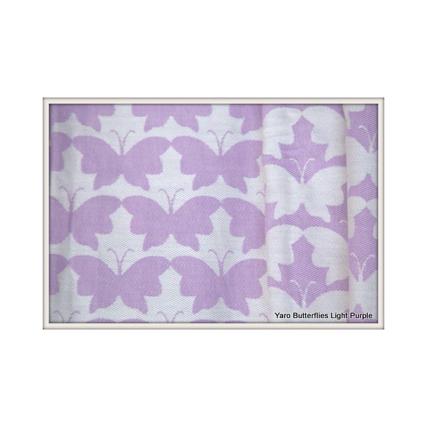 Yaro Slings Butterflies Lilac Wrap  Image