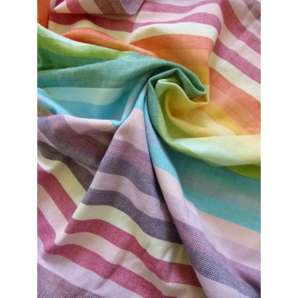 Girasol stripe Rainbow fairy Crème Wrap  Image