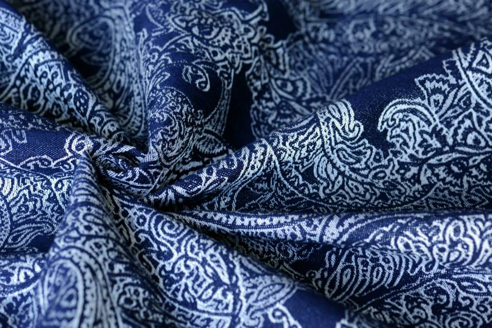 Artipoppe Paisley Persian Blue Wrap (merino) Image
