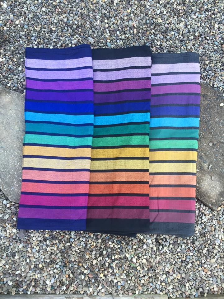 Girasol stripe Under the Rainbow Wrap  Image