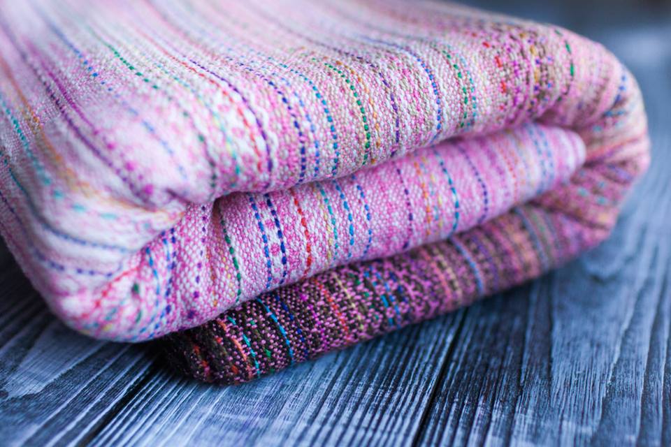 Lemonlooms crackle Winter Latte hot pink Wrap  Image