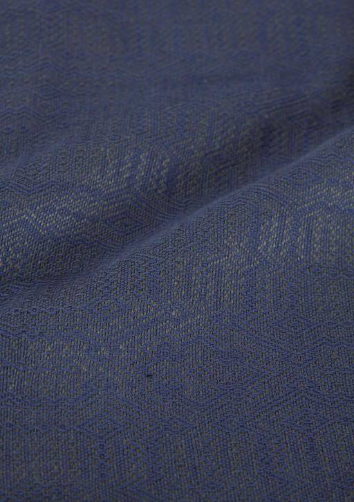 Vanamo Kide dark night blue & grey Wrap (linen) Image