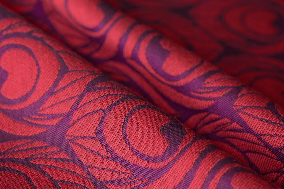 Artipoppe Argus The Red Etin Wrap (linen, merino, cashmere) Image