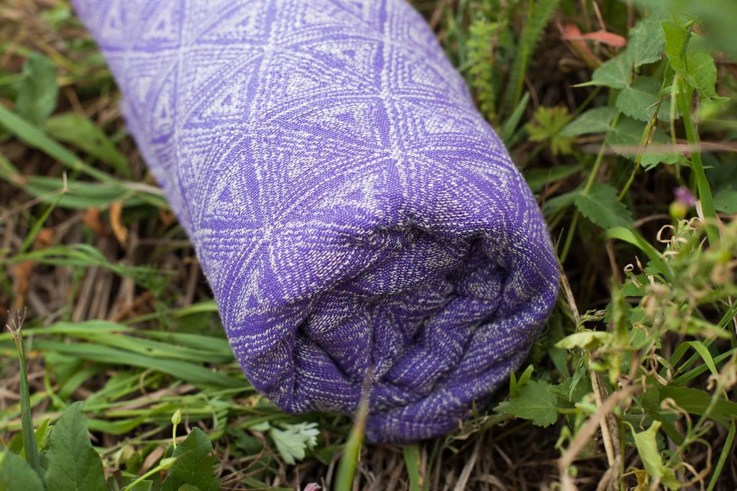 Mokosh-wrap Trinity Lavender Wrap (hemp, silk) Image