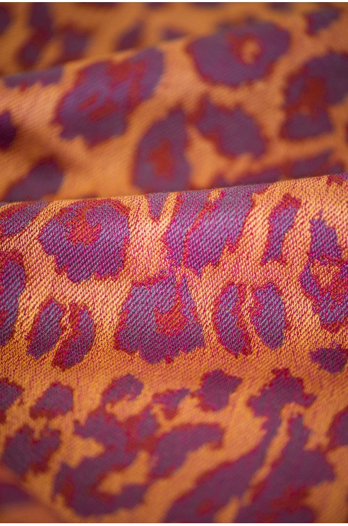 Tragetuch Artipoppe LEOPARD SAHARA (mulberry silk, Kaschmir) Image