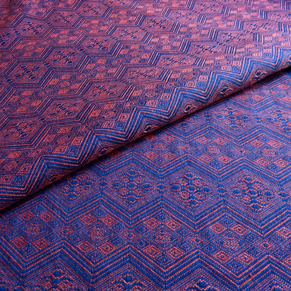 Tragetuch Didymos 1975 Blue Tango Merino Silk (merino, mulberry silk, Wolle) Image